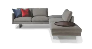 1439-207 Armless Chair Right Ottoman
