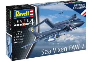 1:72 REVELL 63866 SEA VIXEN FAW 2 - 70TH ANNIVERSARY - MODEL SET