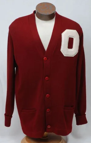 1940s Oklahoma Sooners Varsity Football Letterman's Sweater - Vintage
