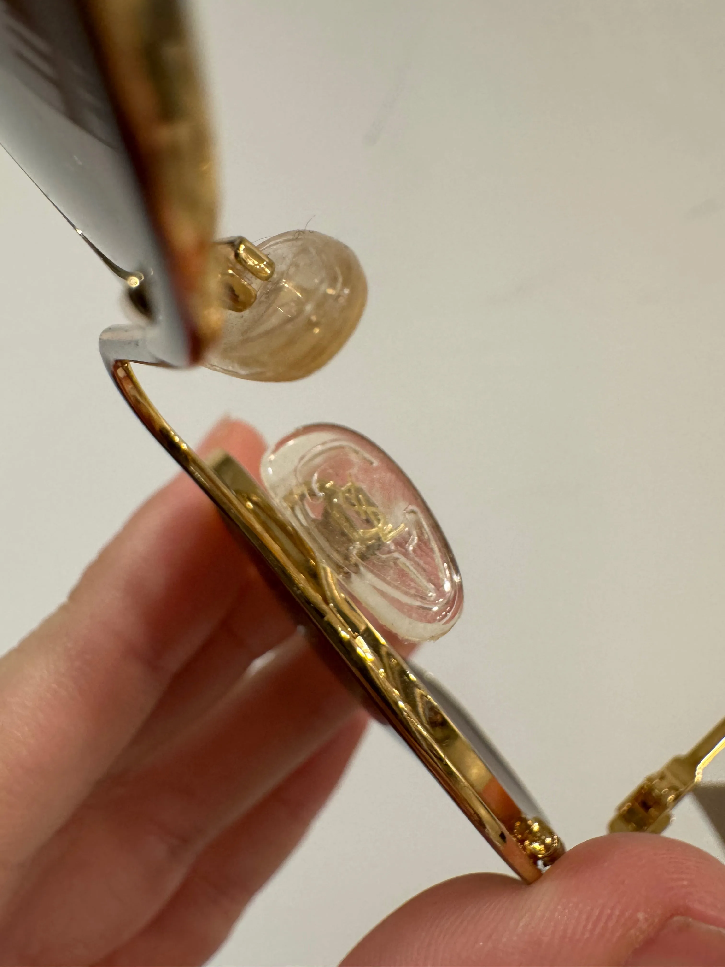 1990s Yves Saint Laurent upside down sunglasses