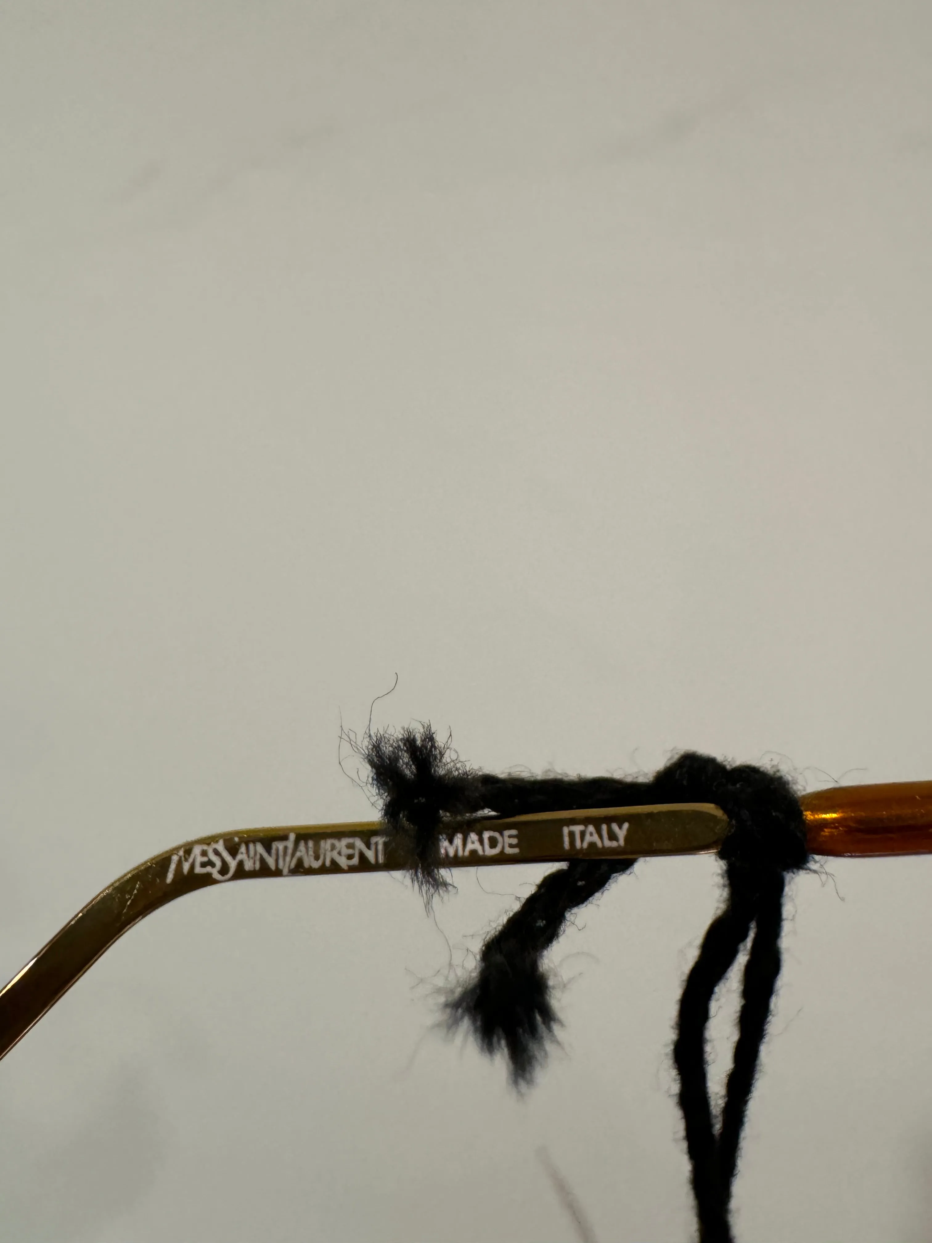 1990s Yves Saint Laurent upside down sunglasses
