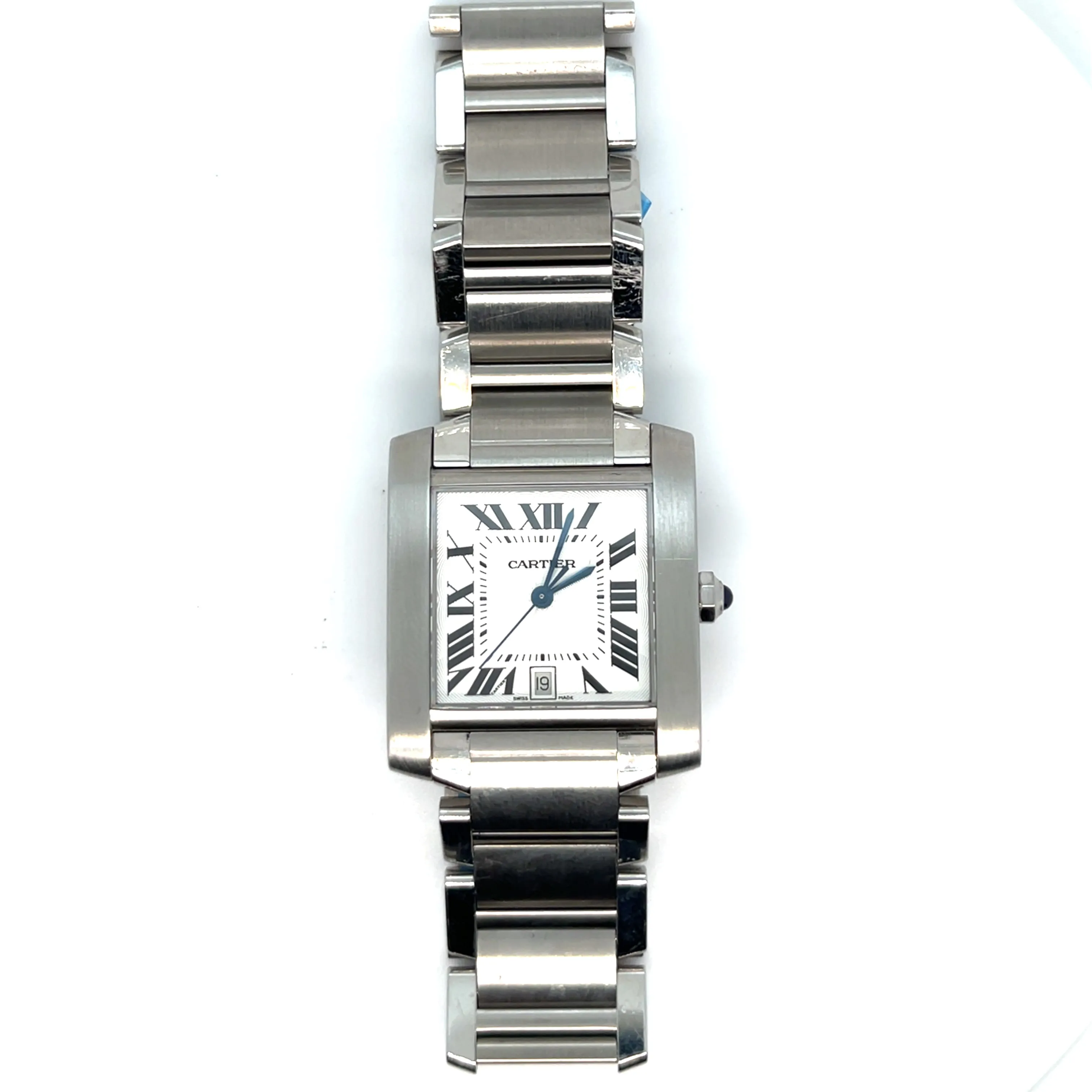 2008 NOS Cartier Tank Francaise Reference 2302 Stainless Steel, Automatic