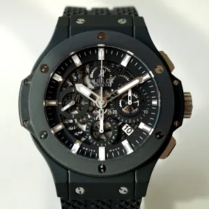 2011 HUBLOT 311.CI.1170.GR BIG BANG AERO BANG BLACK MAGIC CERAMIC SKELETON 2018 SERVICED