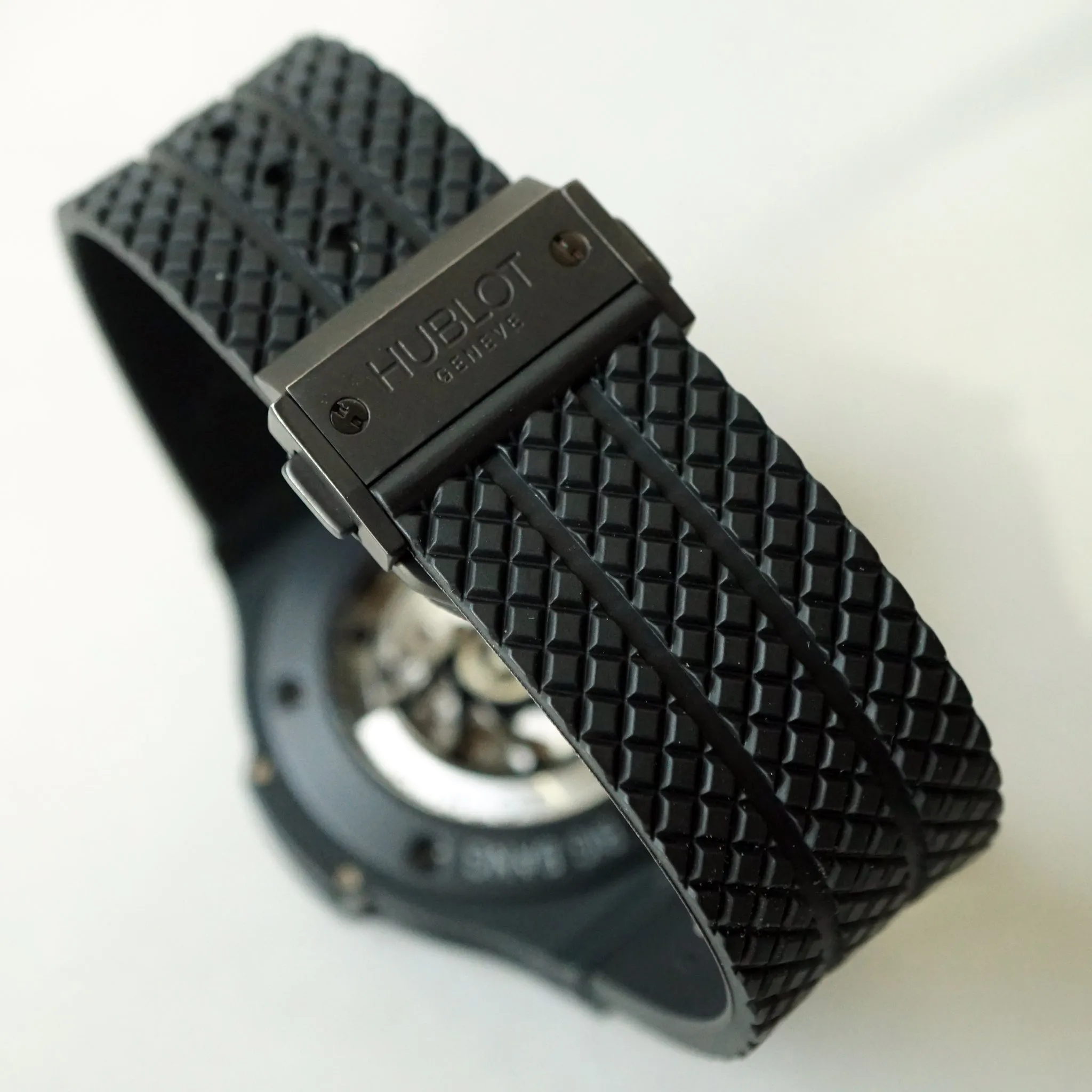 2011 HUBLOT 311.CI.1170.GR BIG BANG AERO BANG BLACK MAGIC CERAMIC SKELETON 2018 SERVICED