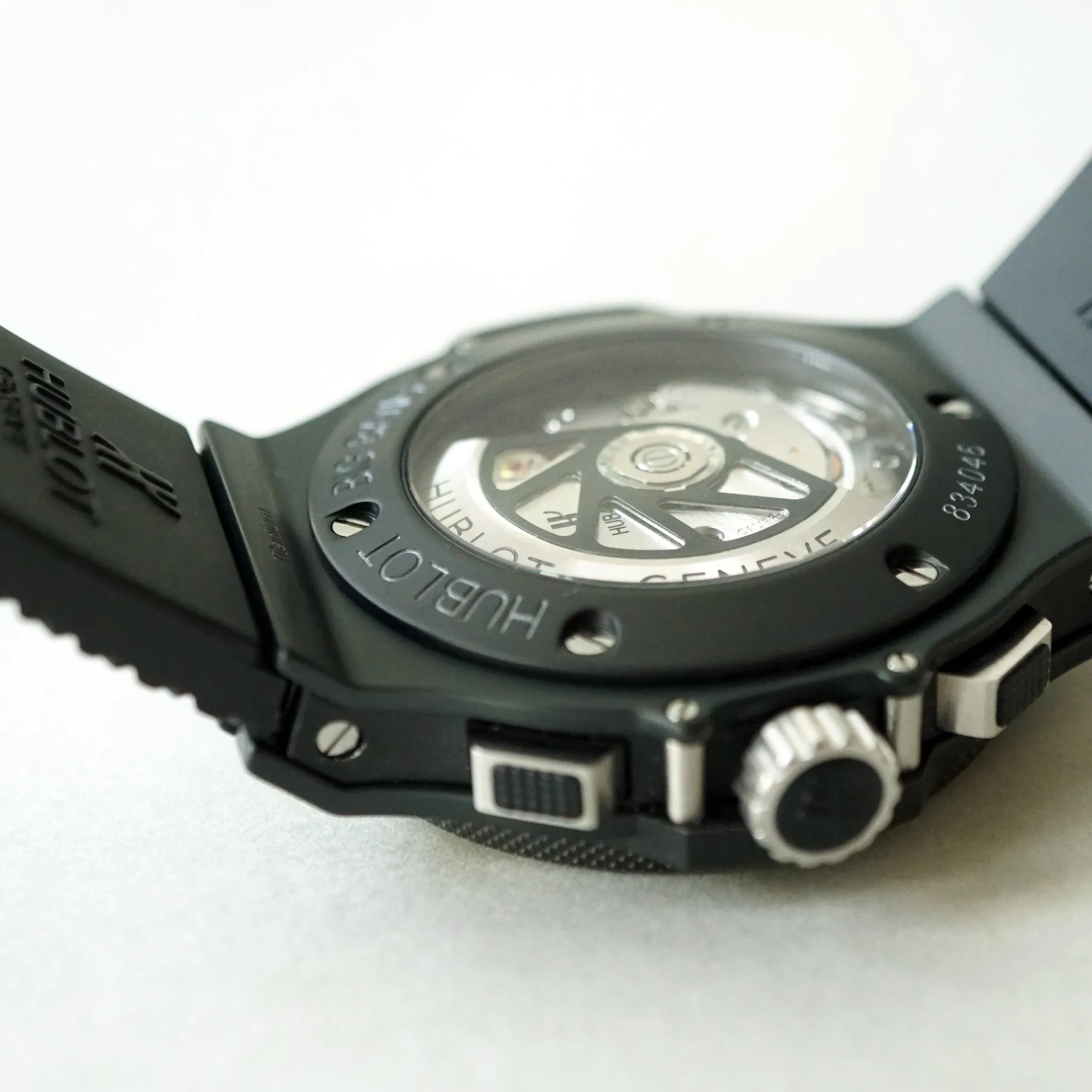 2011 HUBLOT 311.CI.1170.GR BIG BANG AERO BANG BLACK MAGIC CERAMIC SKELETON 2018 SERVICED