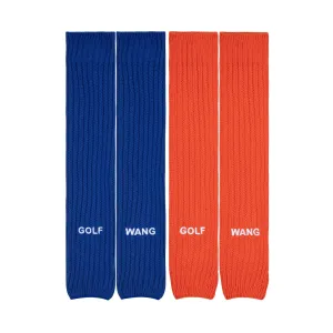 2PK LOGO SCRUNCH ARM WARMERS by GOLF WANG