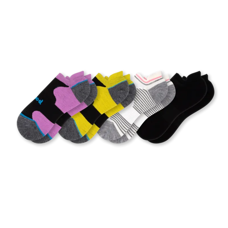 4 Pack - Women's Performance Socks