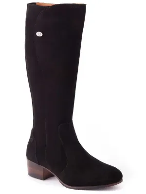 40% OFF DUBARRY Downpatrick Boots - Ladies Knee High - Black Suede - Size: UK 8 (EU42)