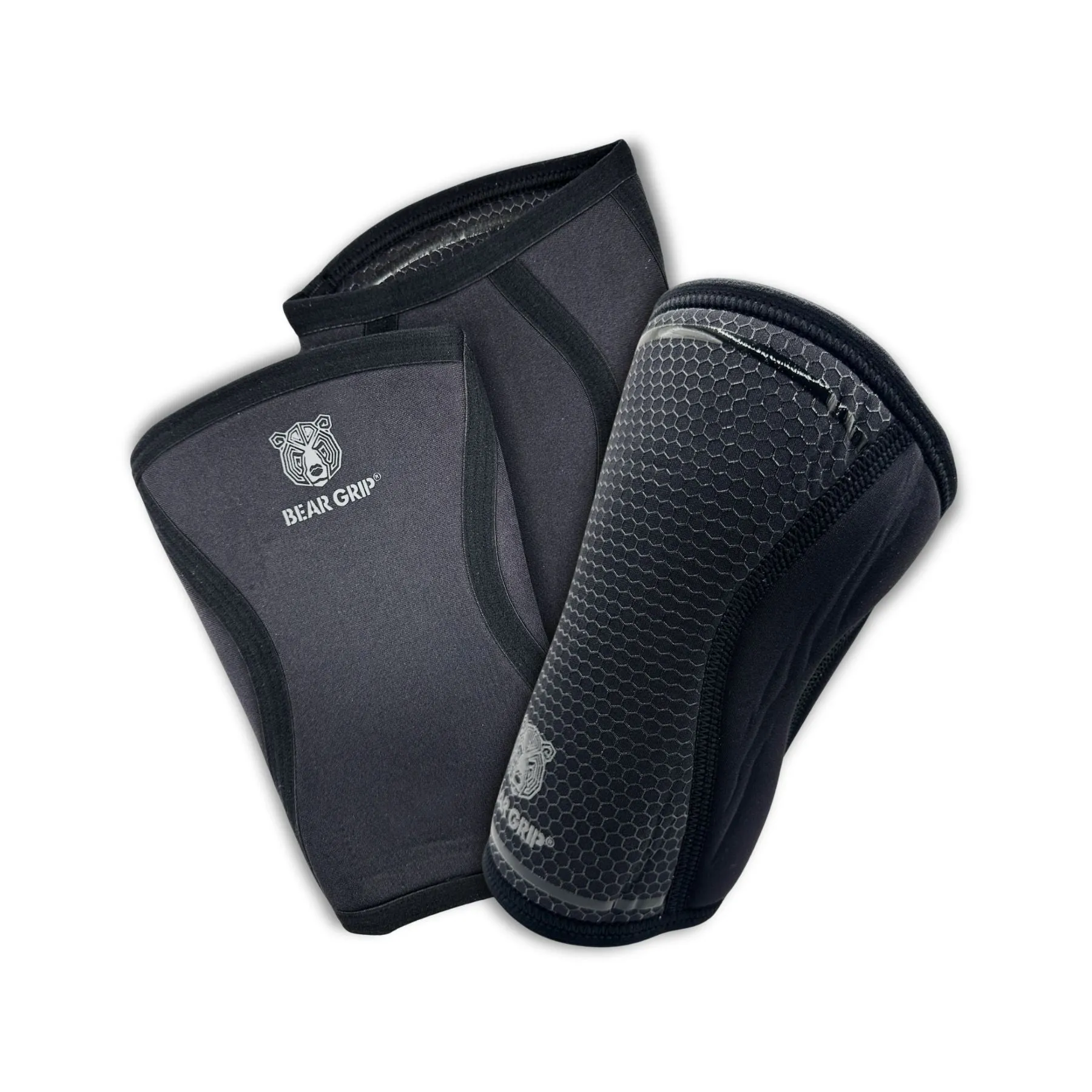 7mm Compression & Reversible Support Knee Sleeves (Pair)