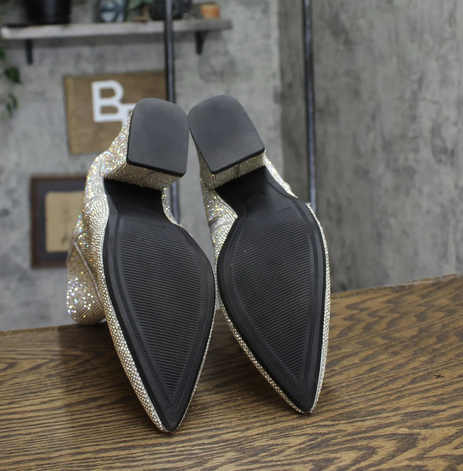 A New Day Womens Cailin Ankle Boots 88375036 Silver Gray 11M
