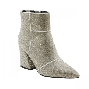 A New Day Womens Cailin Ankle Boots 90511490 Silver Gray 6.5M