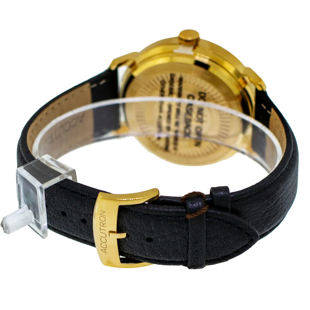 Accutron Electrostatic Spaceview 2020 18K Yellow Gold 43.5mm Sleek Silver Grey Skeleton Dial 2ES7A001