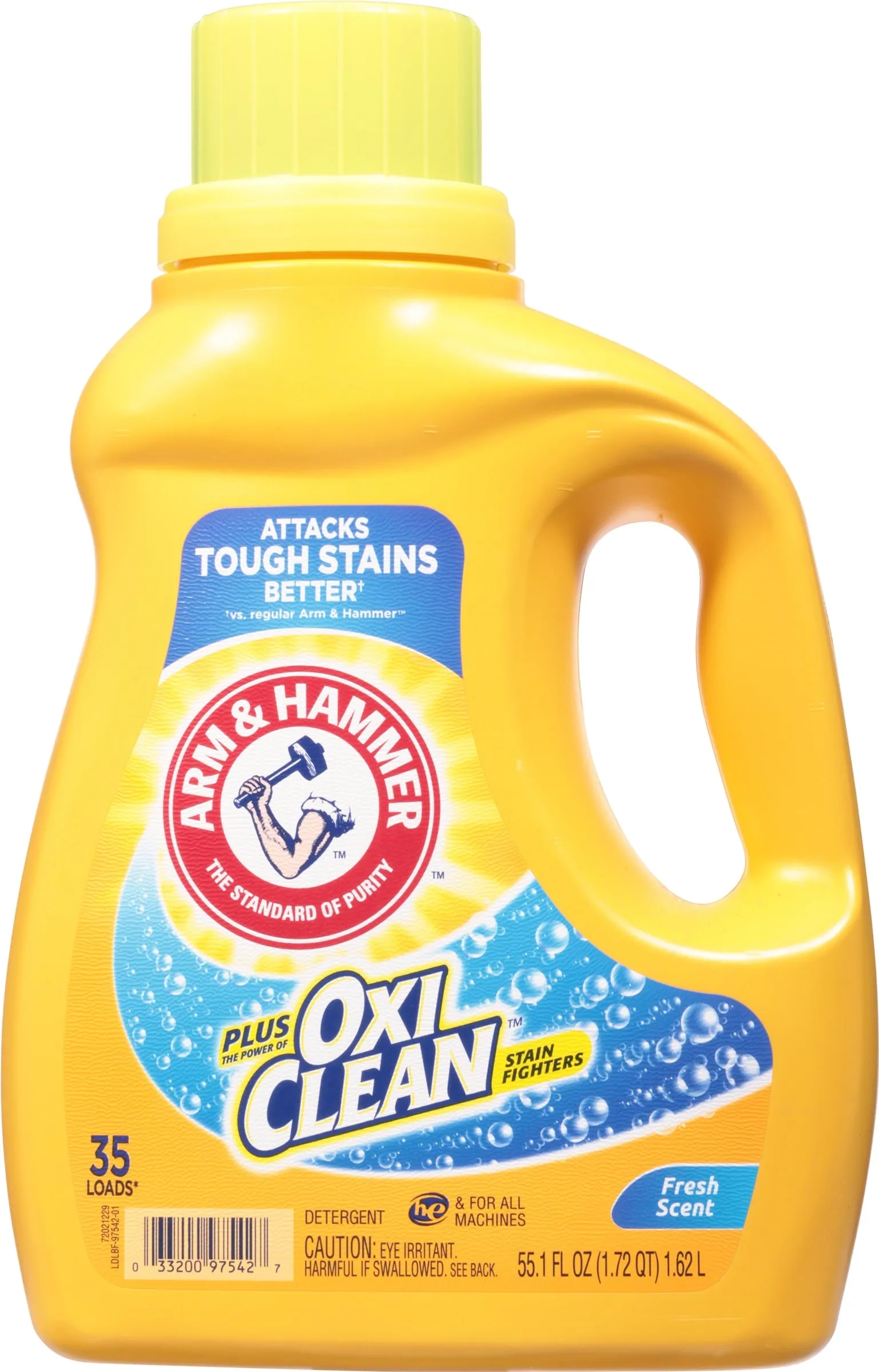 Ah 55.1Z Fresh Scent plus Oxiclean Arm and Hammer