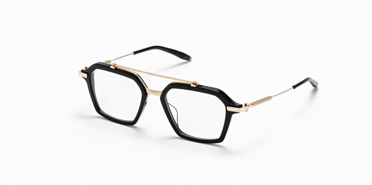 AKARI RX-Solid Black / White Gold