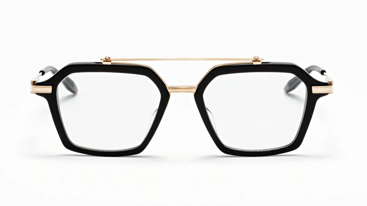 AKARI RX-Solid Black / White Gold