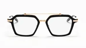 AKARI RX-Solid Black / White Gold
