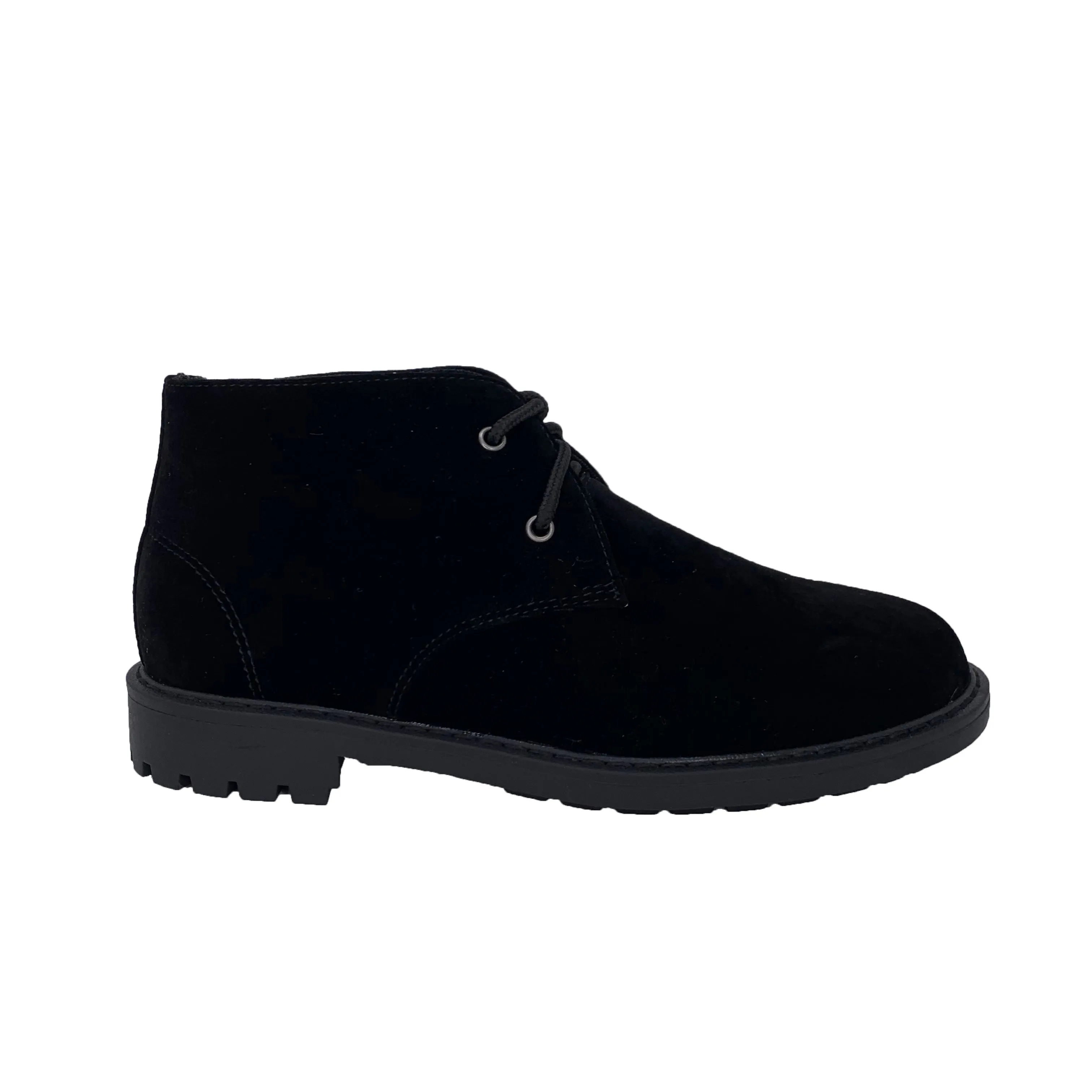 Alexander Black Suede Ankle Boots