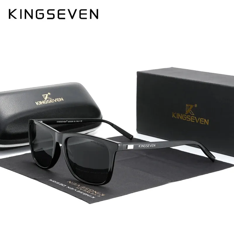 Aluminum Frame Polarized Photochromic Sunglasses for Men