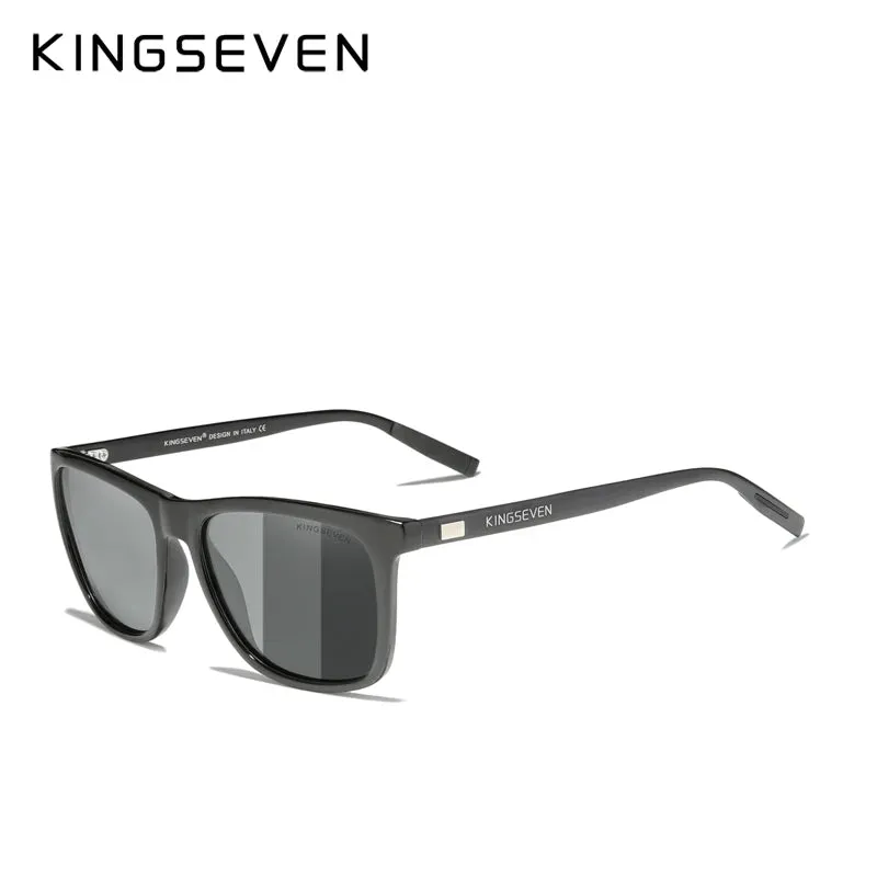 Aluminum Frame Polarized Photochromic Sunglasses for Men