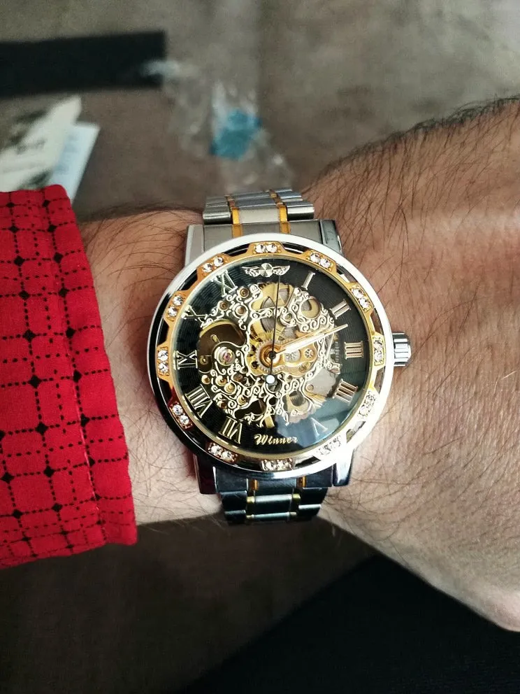 Amazing Transparent Skeleton Watch for Men