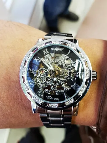 Amazing Transparent Skeleton Watch for Men