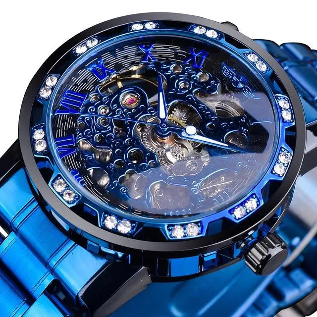 Amazing Transparent Skeleton Watch for Men