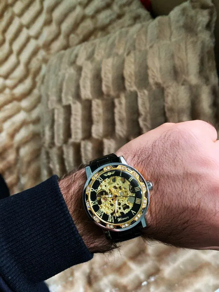 Amazing Transparent Skeleton Watch for Men