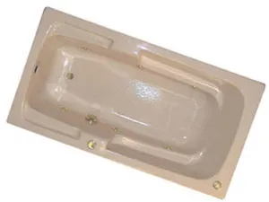 American Acrylic 60" x 30" Arm-Rest Whirlpool Tub