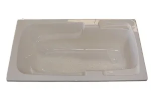 American Acrylic 60" x 30" Soaker Arm-Rest Bathtub