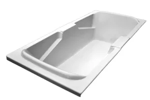 American Acrylic 72" x 36" Arm-Rest Air Tub