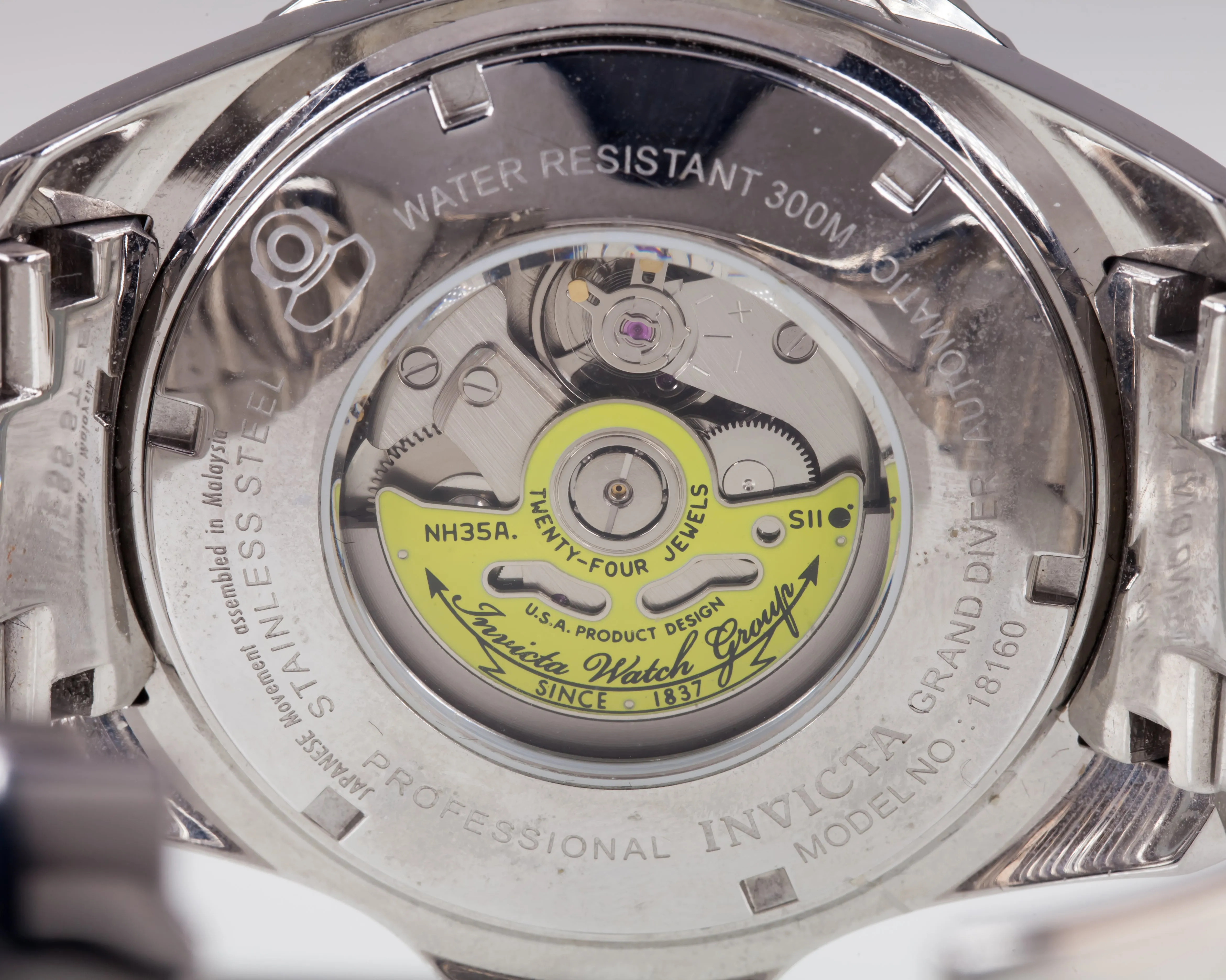 Android Espionage Skeleton Dial Automatic Watch AD469