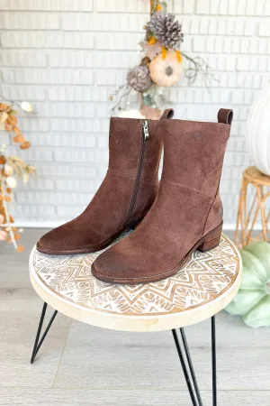 Antelope Omri Coffee Suede Heeled Bootie *Final Sale*