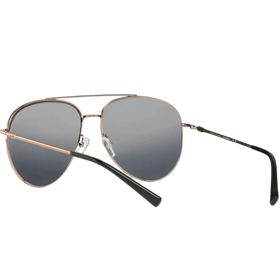 Armani Exchange 0AX2043S 61034Z Mens Sunglasses Rose Gold
