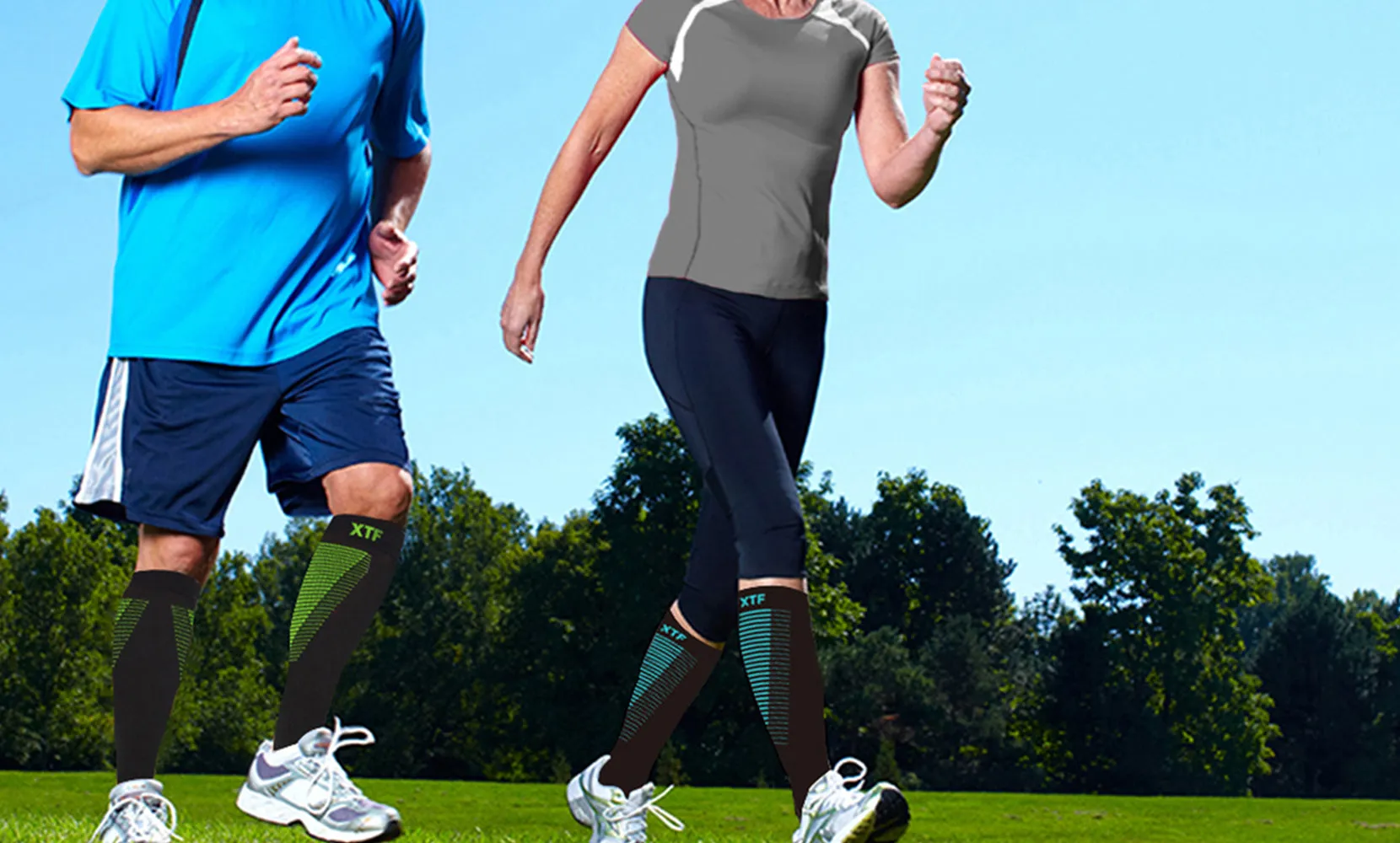 Athletic Graduated Compression Socks (6-Pairs)