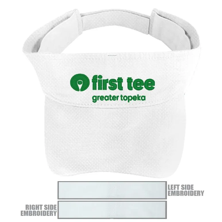 Athletic Mesh Visor - white