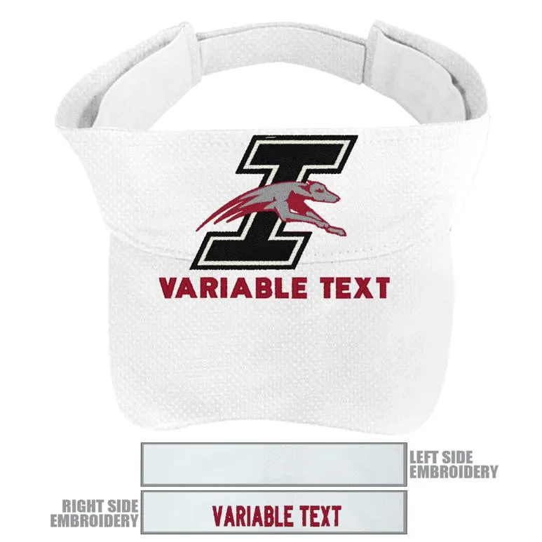 Athletic Mesh Visor - white