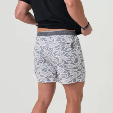 Athletic Short - White Camo