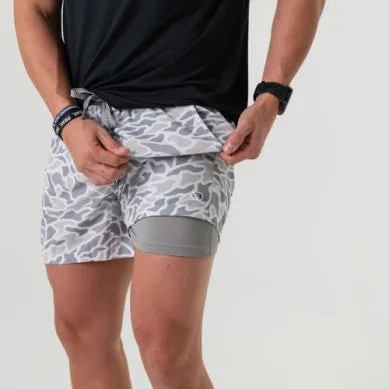 Athletic Short - White Camo