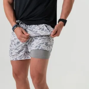 Athletic Short - White Camo