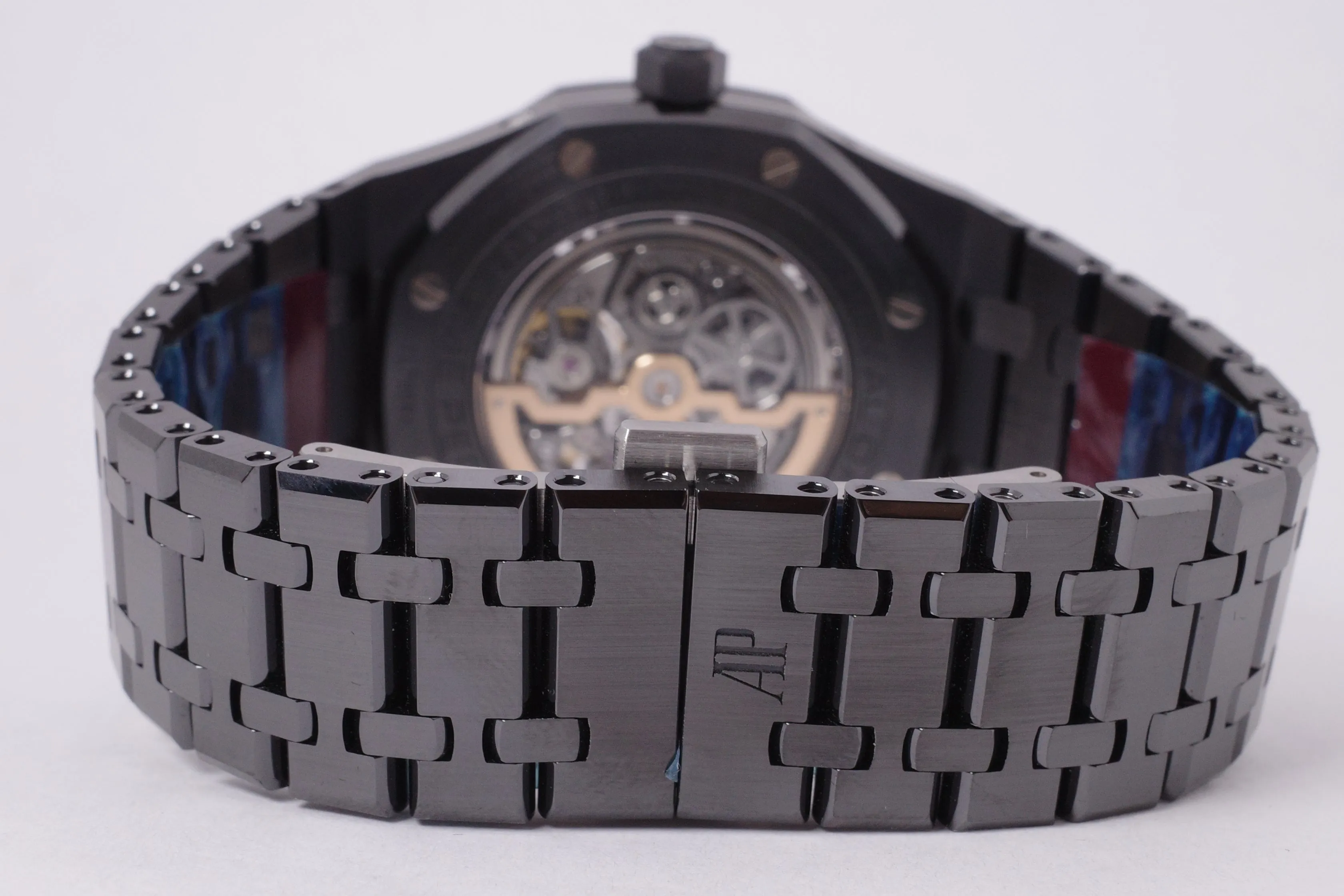 AUDEMARS PIGUET NEW ROYAL OAK CERAMIC SKELETON QUANTIEME PERPETUAL 26585CE BOX & PAPERS