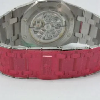 AUDEMARS PIGUET PLATINUM ROYAL OAK SKELETON OPENWORKED PERPETUAL CALENDAR BOX & PAPERS 25829PT.OO.0944PT.01