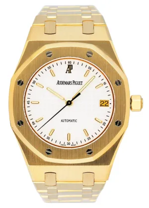 Audemars Piguet Royal Oak 14790BA 18K Yellow Gold Mens Watch