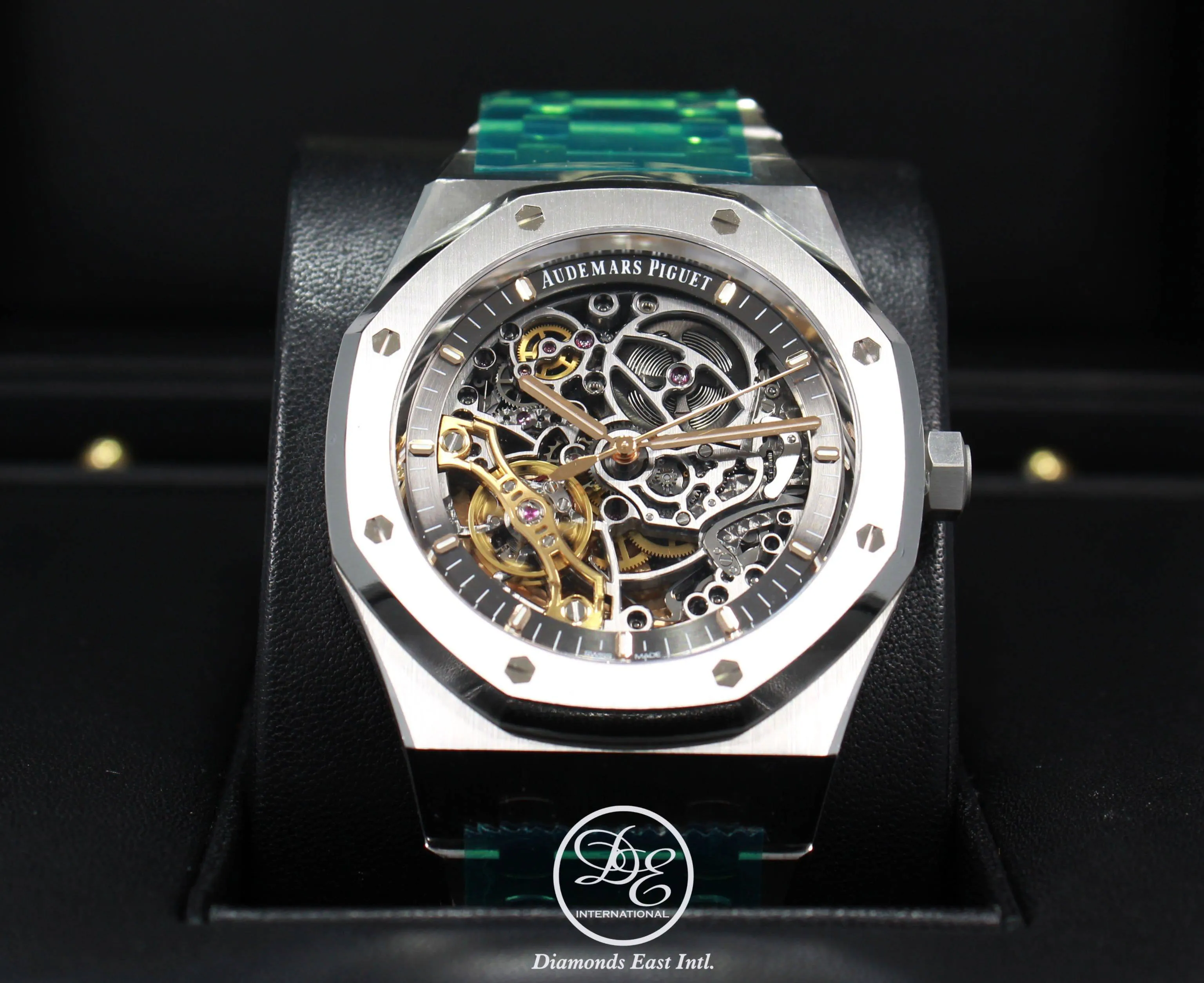 Audemars Piguet Royal Oak 41mm Grey Skeleton Dial BOX/PAPERS 15407ST.OO.1220ST.01 *NEW*