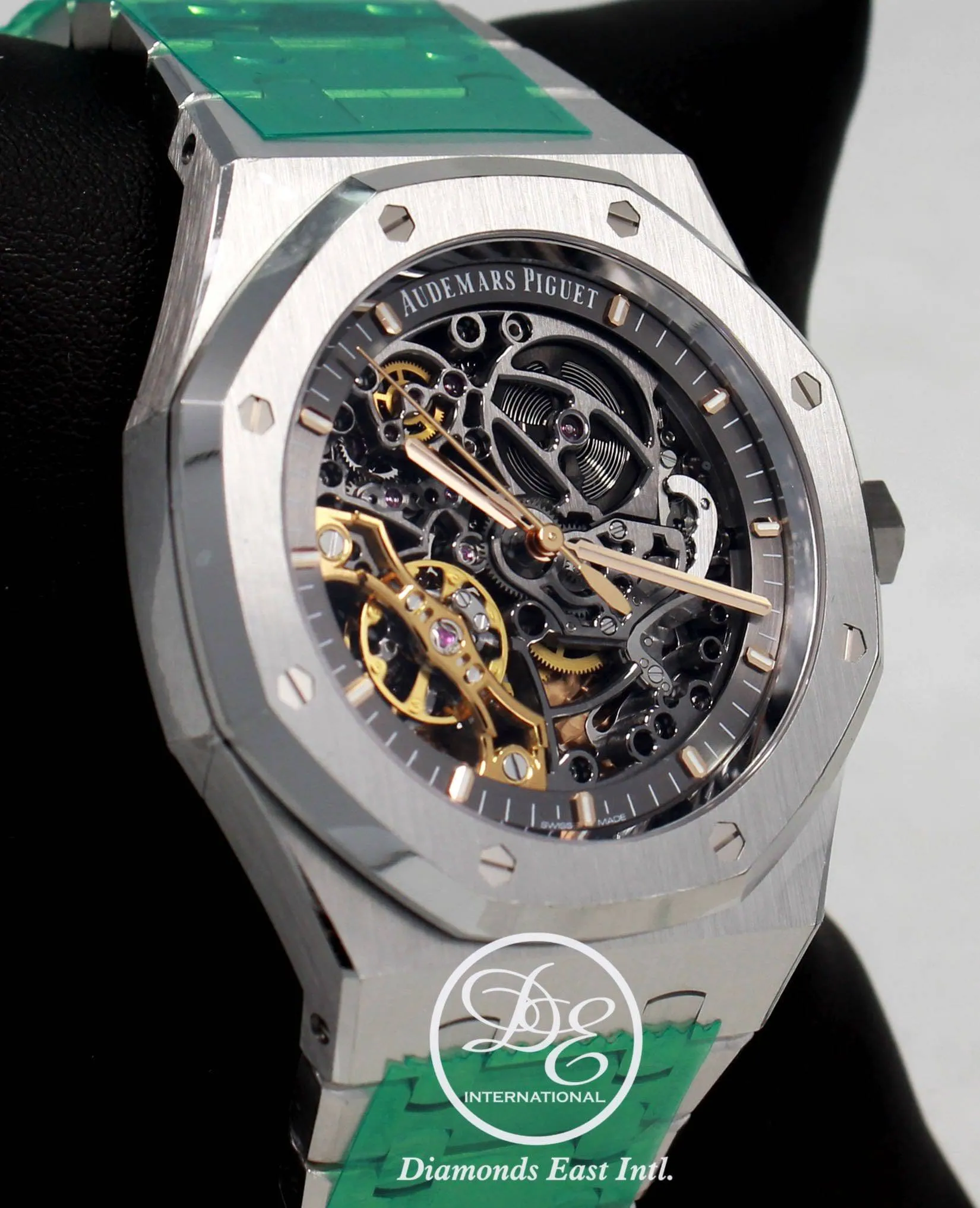 Audemars Piguet Royal Oak 41mm Grey Skeleton Dial BOX/PAPERS 15407ST.OO.1220ST.01 *NEW*