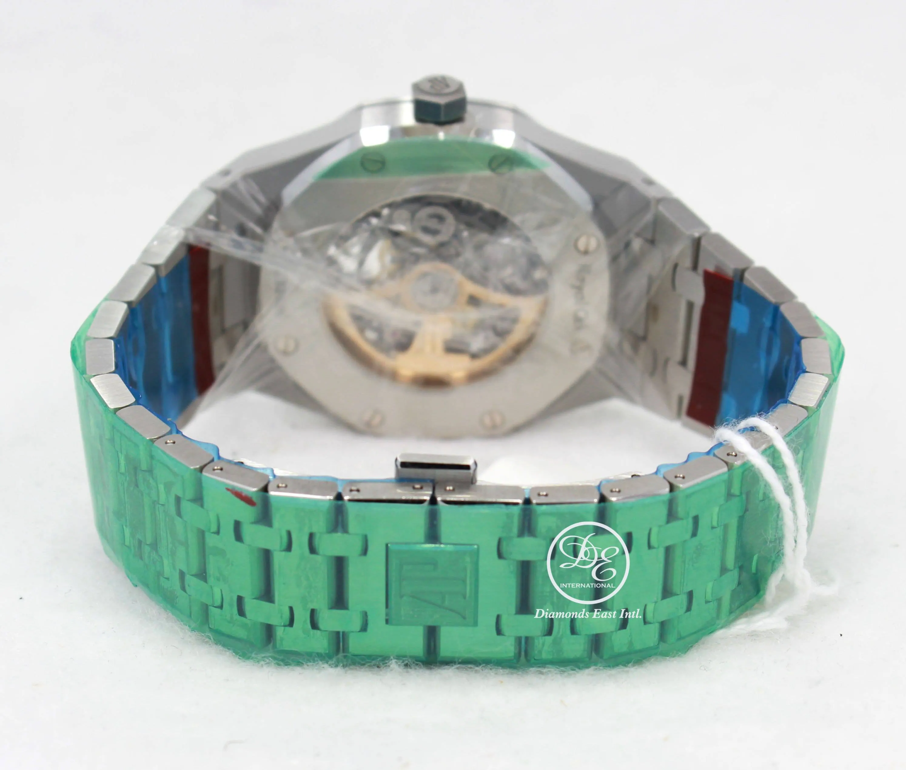 Audemars Piguet Royal Oak 41mm Grey Skeleton Dial BOX/PAPERS 15407ST.OO.1220ST.01 *NEW*