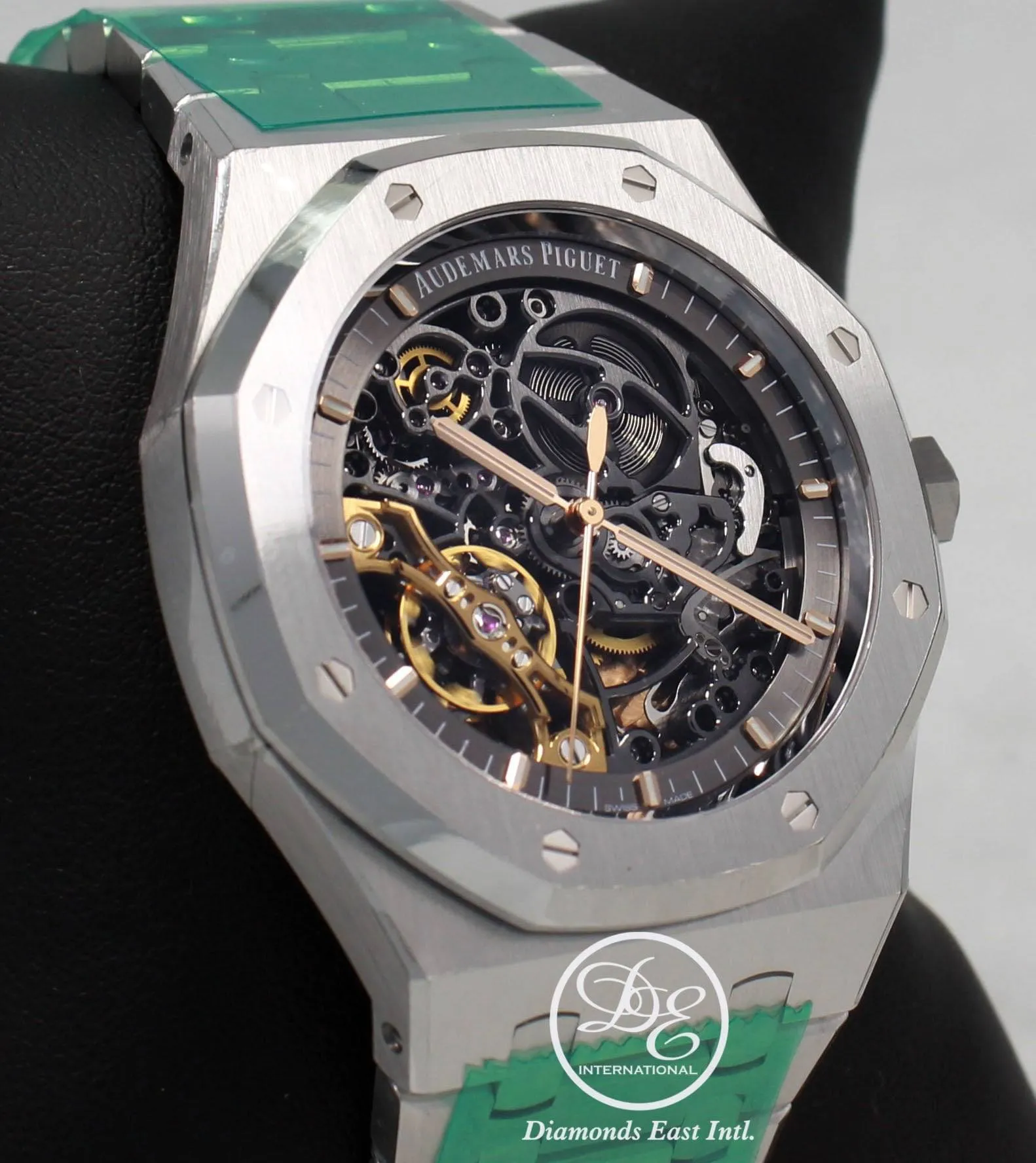 Audemars Piguet Royal Oak 41mm Grey Skeleton Dial BOX/PAPERS 15407ST.OO.1220ST.01 *NEW*
