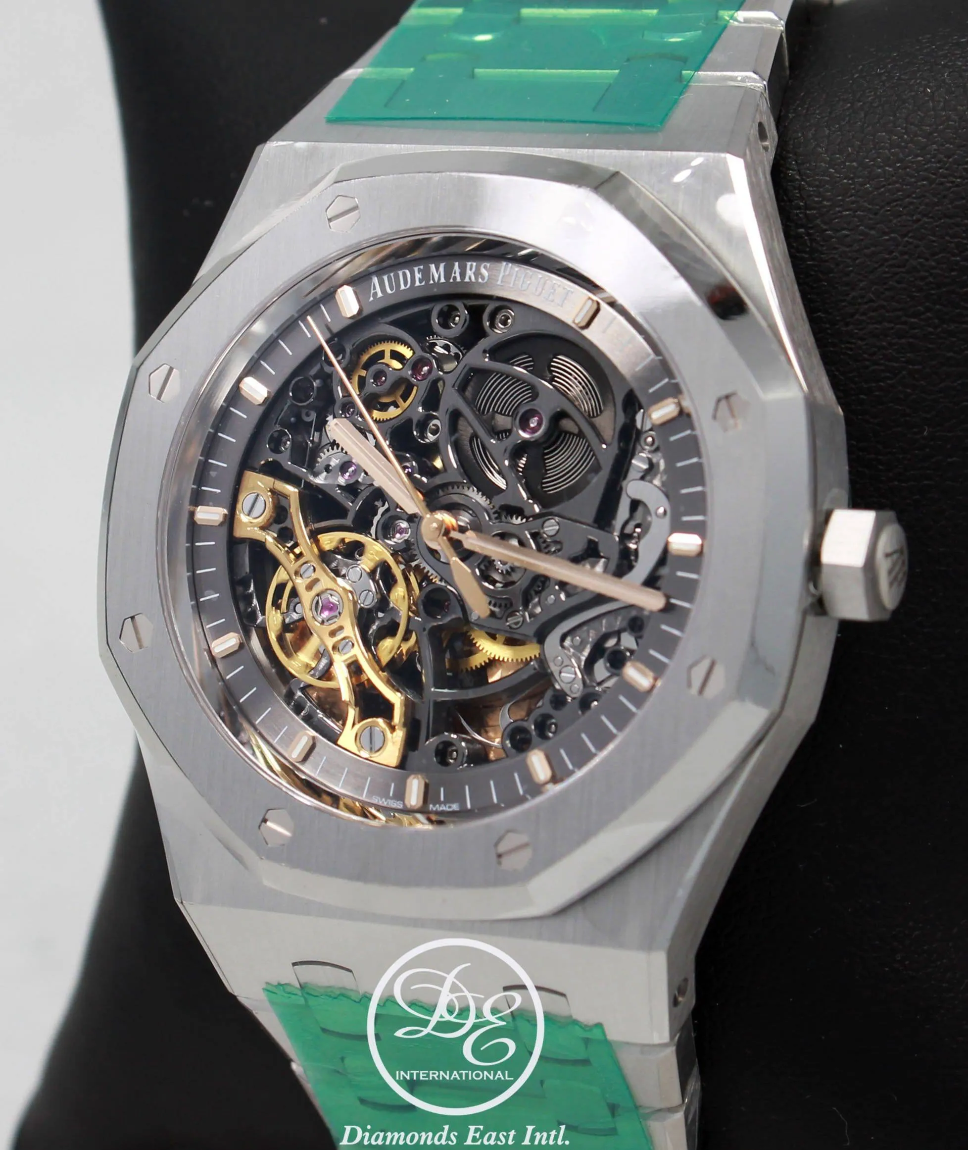 Audemars Piguet Royal Oak 41mm Grey Skeleton Dial BOX/PAPERS 15407ST.OO.1220ST.01 *NEW*
