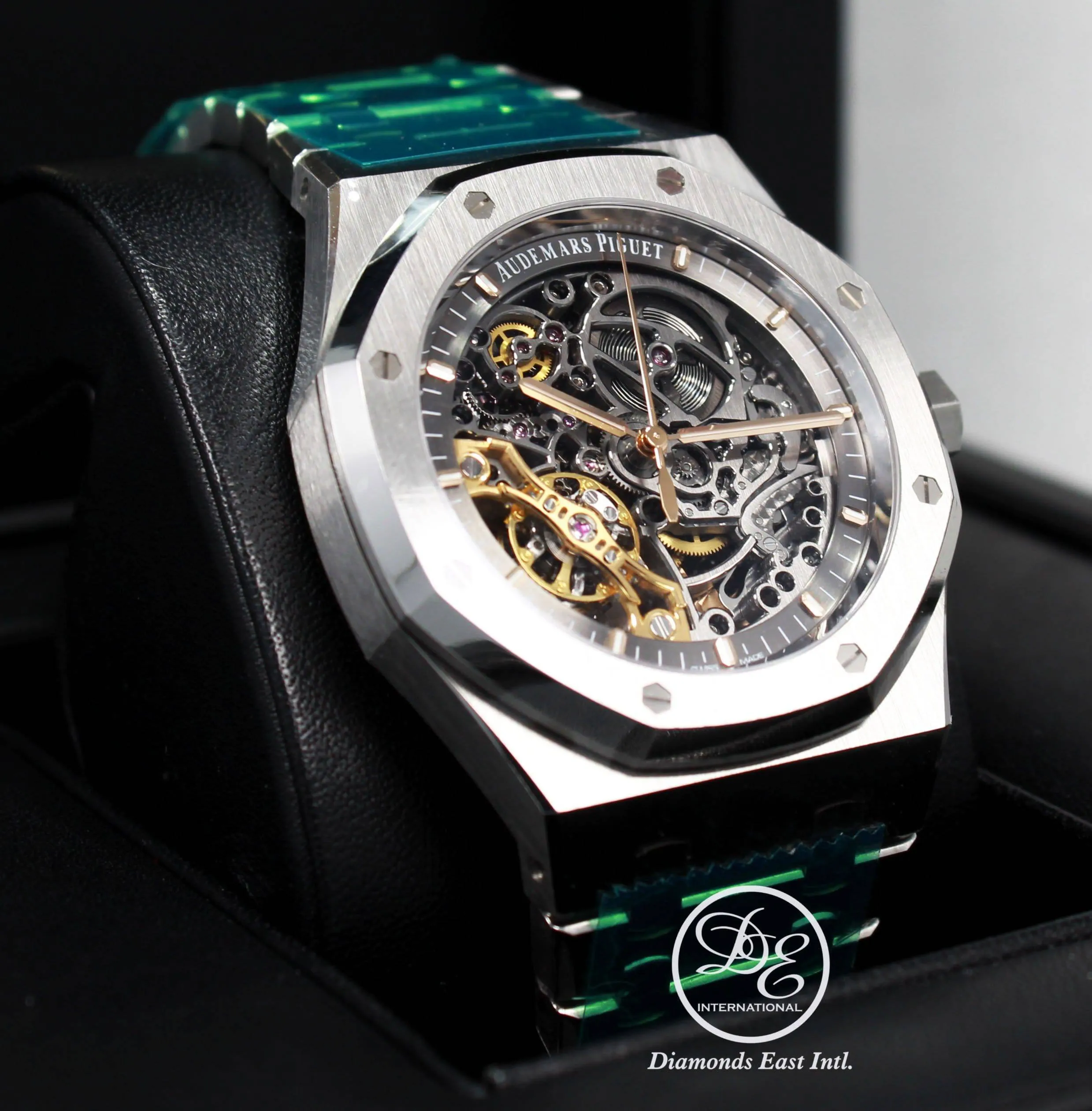 Audemars Piguet Royal Oak 41mm Grey Skeleton Dial BOX/PAPERS 15407ST.OO.1220ST.01 *NEW*