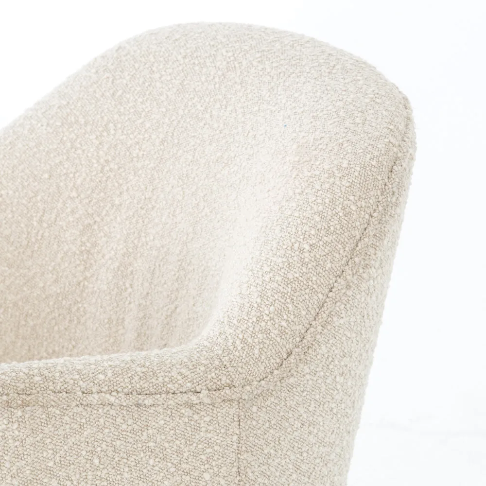 Aurora Swivel Chair-Knoll Natural
