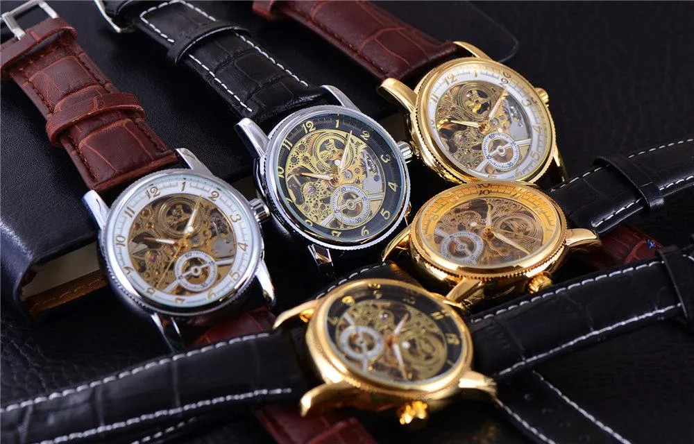 Automatic Mechanical Skeleton Watches